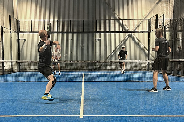 Seriespel på Sjöbo Padelcenter